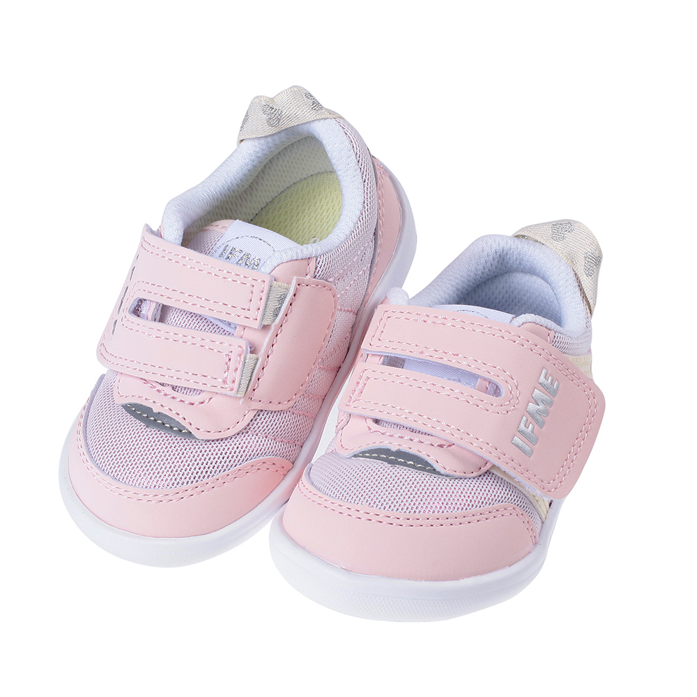 《布布童鞋》日本IFME輕量系列輕柔粉寶寶機能學步鞋(12~15公分) [ P3A001G