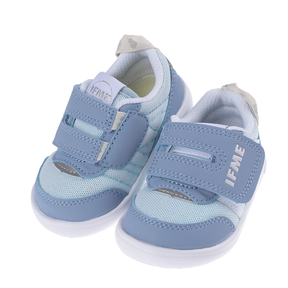 《布布童鞋》日本IFME輕量系列水色藍寶寶機能學步鞋(12~15公分) [ P3C002B