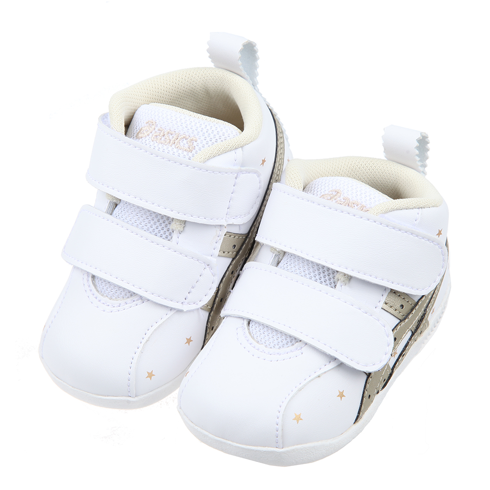 《布布童鞋》asics亞瑟士AMULEFIRST白金寶寶機能學步鞋(12~13.5公分) [ J2Q223P