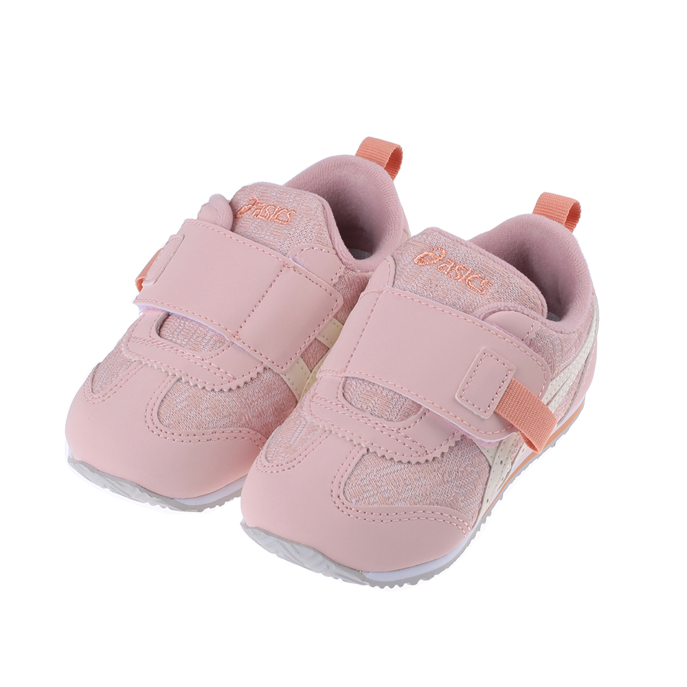《布布童鞋》asics亞瑟士IDAHO自然粉寶寶機能學步鞋(13.5~15.5公分) [ J3E287G