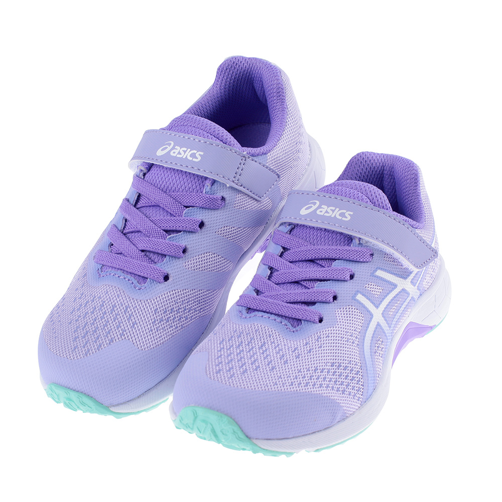 《布布童鞋》asics亞瑟士LAZERBEAM大童薰衣草紫色兒童機能運動鞋(19~25公分) [ J3A146F