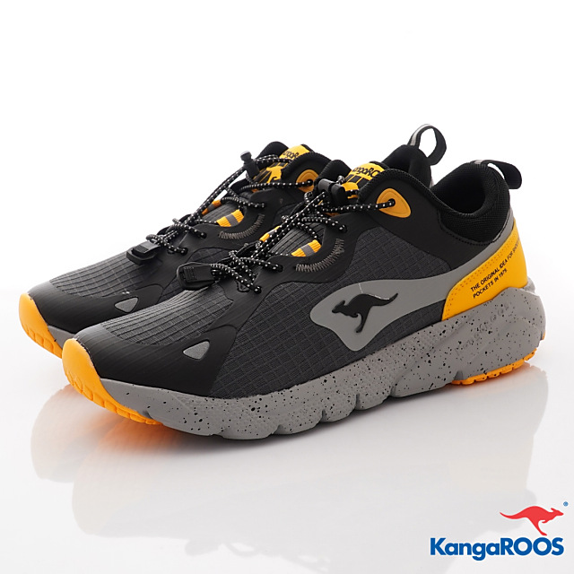 KangROOS美國袋鼠鞋-防潑水束口戶外鞋(KM11978黑灰-25.5-29cm)