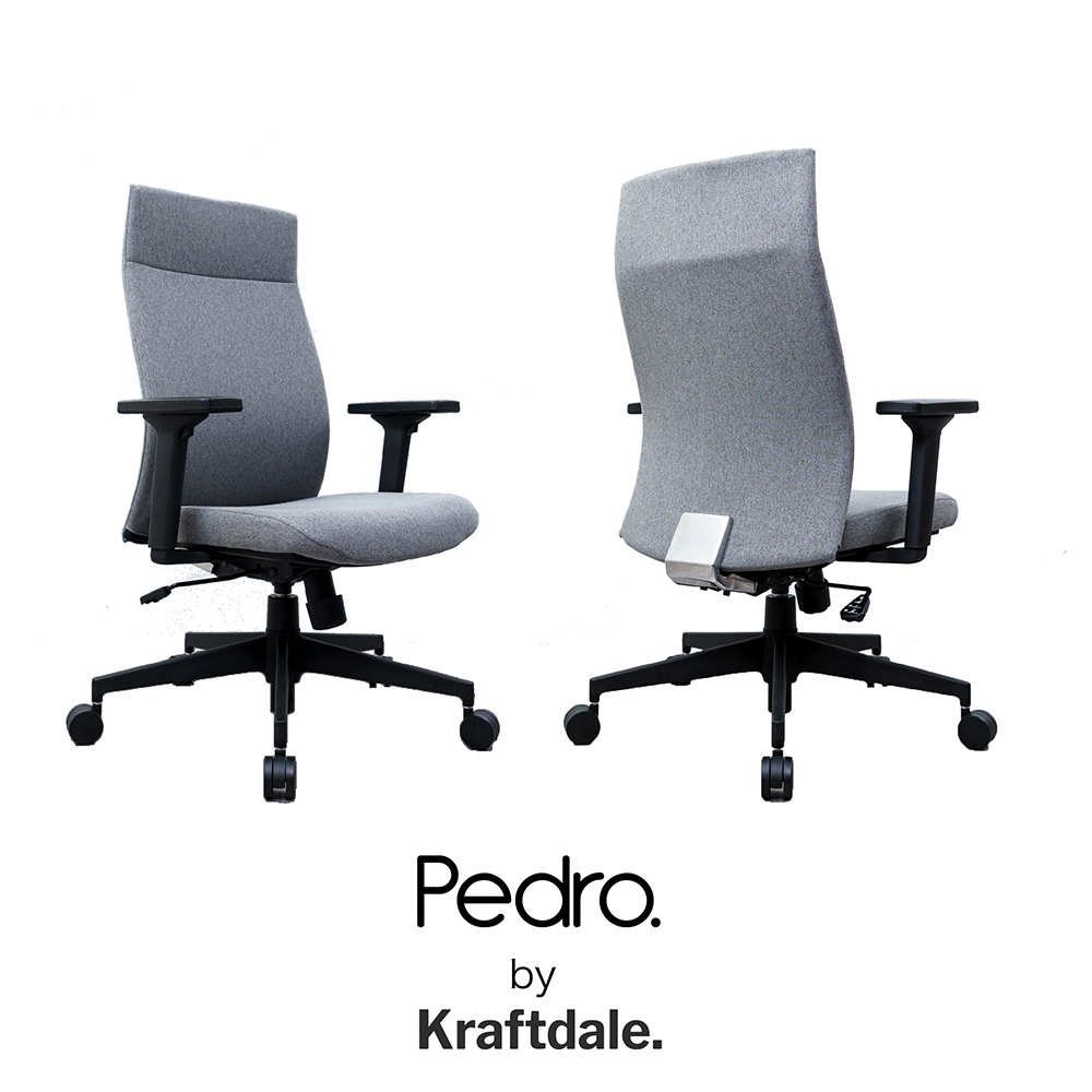 美國Kraftdale Pedro 辦公椅 電腦椅 工作椅 人體工學椅 無印風 北歐風
