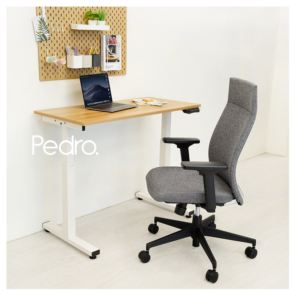 美國Kraftdale Pedro 電動升降桌 電腦椅 工作椅 書房桌椅組合 無印風 北歐風