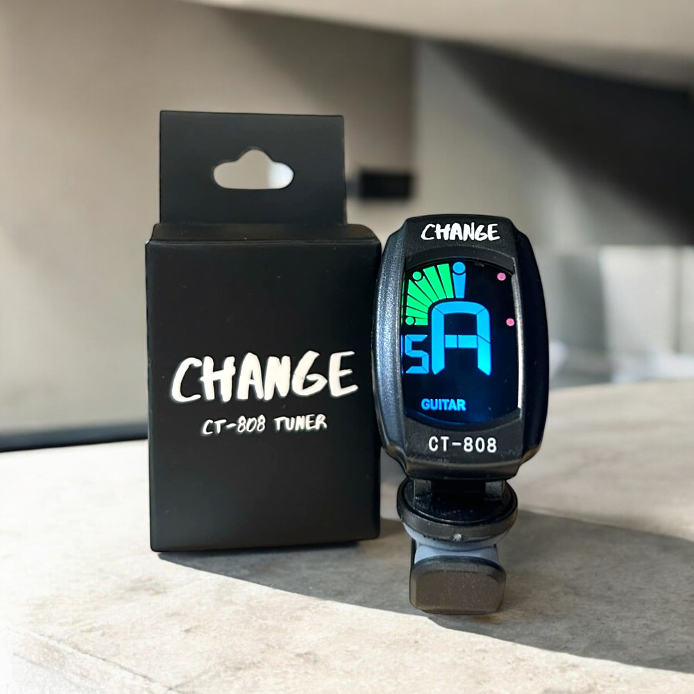 Change CT-808 tuner 彩色版夾式調音器 原廠公司貨 商品皆有保固一年
