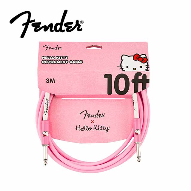 Fender x Hello Kitty Pink Original Cable 聯名款導線 10FT 款