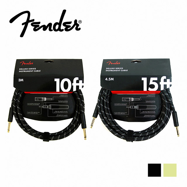 Fender Deluxe SS Tweed II 直頭樂器導線