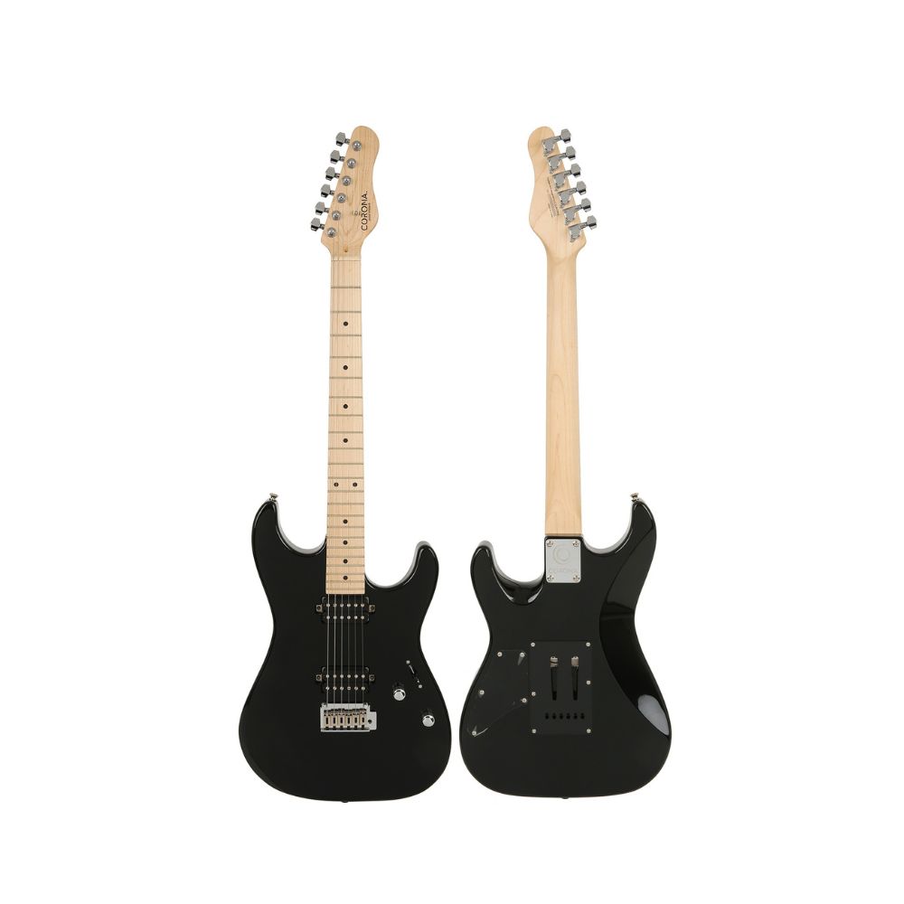 CORONA MODERN Standard ST M22F/M 楓木 電吉他 [黑色 贈送新手超值五大好禮