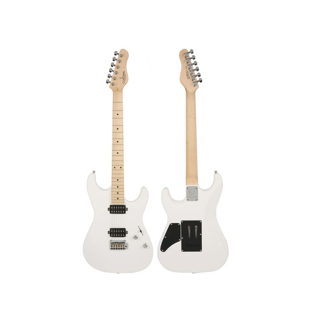 CORONA MODERN Standard ST M22F/M 楓木 電吉他 [白色 贈送新手超值五大好禮