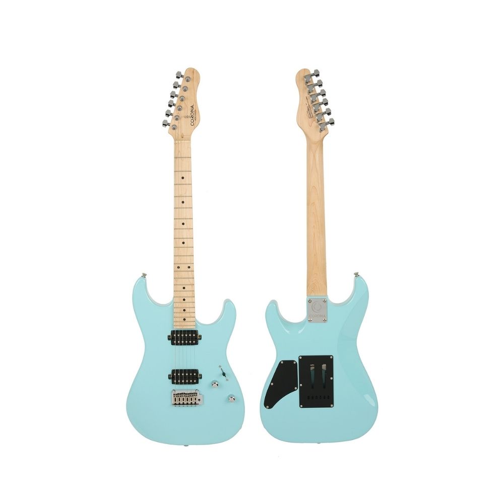 CORONA MODERN Standard ST M22F/M 楓木 電吉他 [海豚藍色 贈送新手超值五大好禮