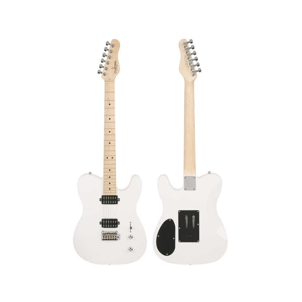 Corona Modern Standard Tele T22F/M 楓木指板 電吉他 [白色 贈送新手超值五大好禮