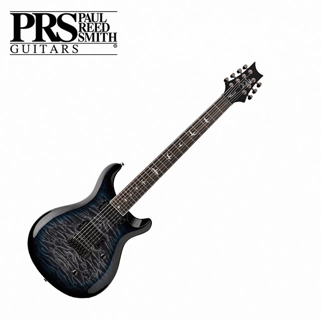 PRS SE Mark Holcomb SVN Blue Burst 七絃 電吉他簽名款