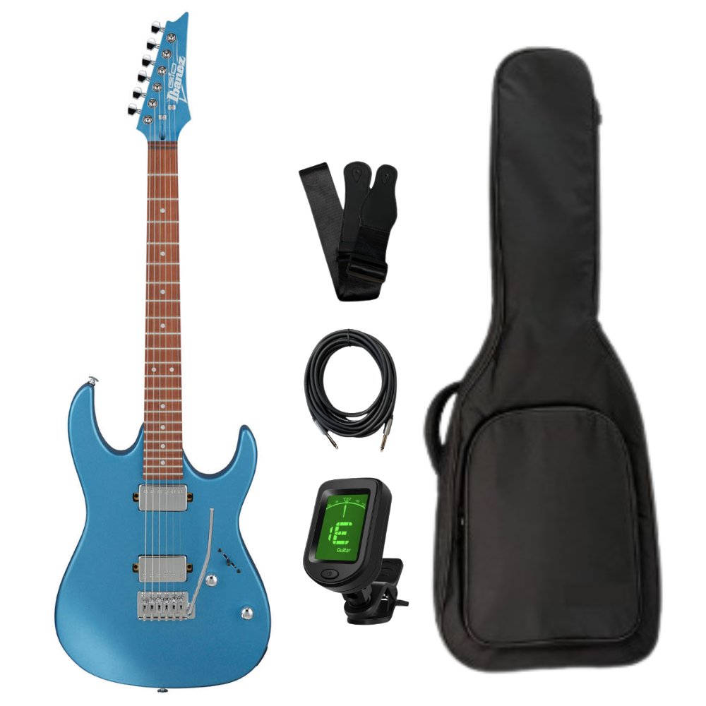 ibanez grx120sp mlm 電吉他+新手超值組 金屬淺藍 (原廠公司貨)