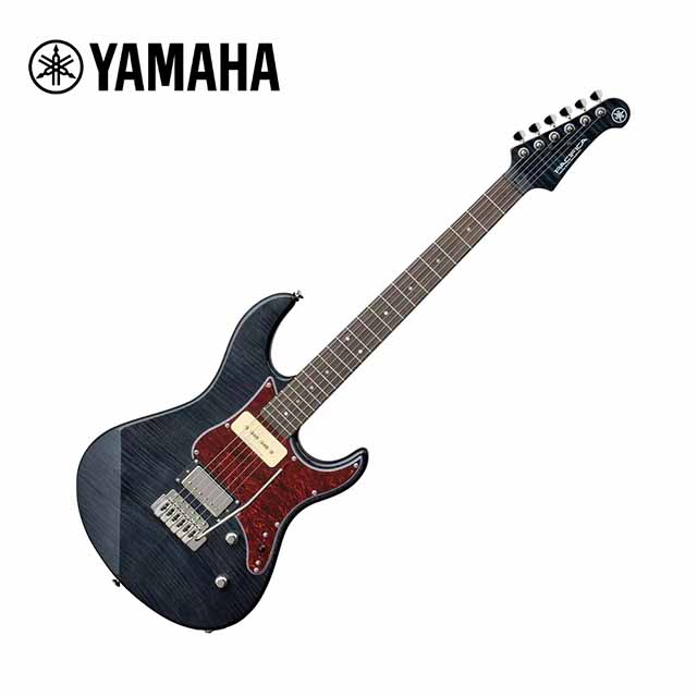 YAMAHA PAC611VFM TBL 孤獨搖滾同款 後藤一里 小孤獨 電吉他 半透明黑款