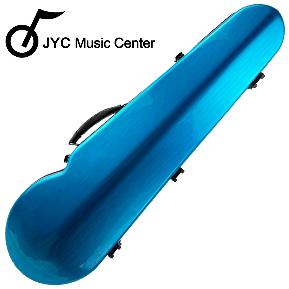 JYC Music JV-1001N DBL深藍刷線-4/4小提琴三角硬盒/輕量級複合材料/僅重1.69kg 限量款