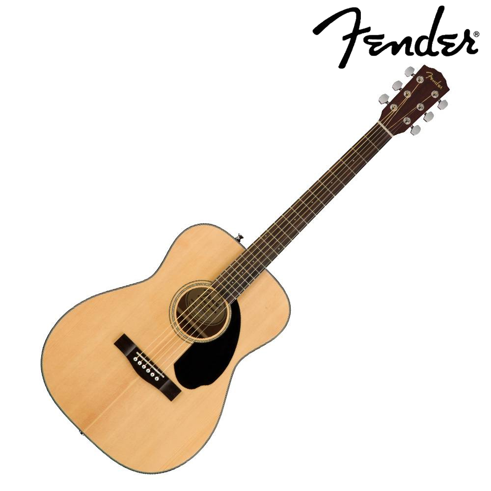 『FENDER 木吉他』Concert型桶身面單板民謠吉他 CC-60S 原木款 / 含琴袋、肩帶、匹克 / 公司貨