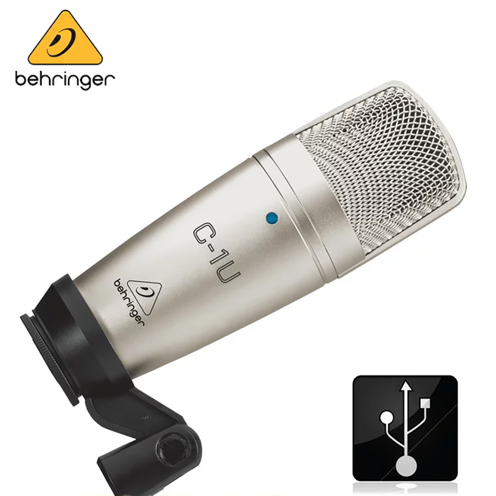 『Behringer 耳朵牌』USB電容式麥克風 C-1U / 公司貨保固