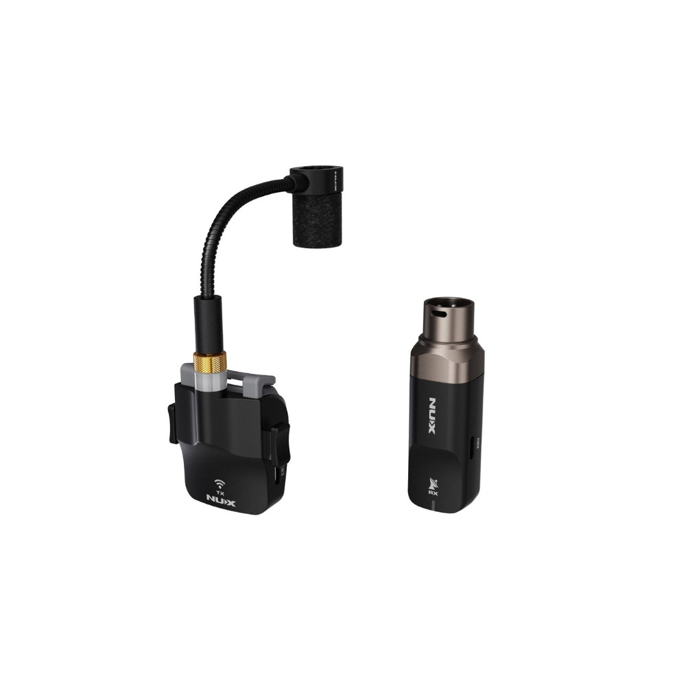 Nux B-6 薩克斯風專用 無線麥克風系統 2.4GHz傳輸 (原廠公司貨)