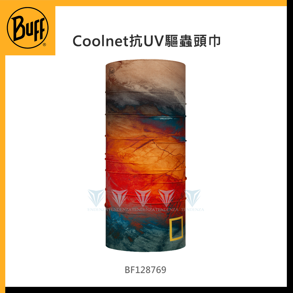 【BUFF】 BF128769 國家地理頻道Coolnet抗UV驅蟲頭巾 - 火星表面