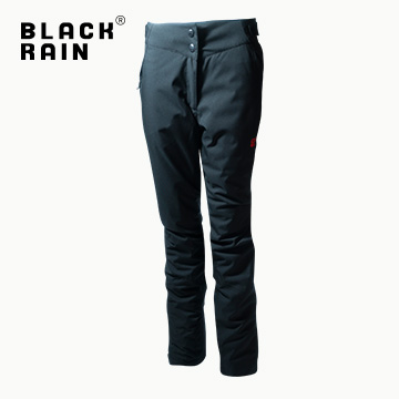 【Black Rain】女 嚴寒戶外多功能保暖褲 BR-4018(7000 黑)