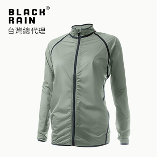 【Black Rain】二層貼合防風輕夾克 BR-90030(14937 軍綠)