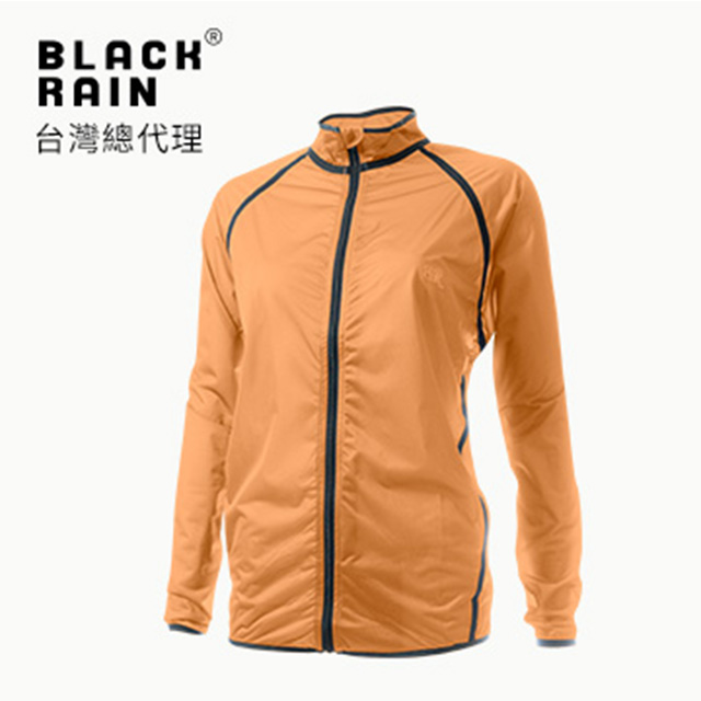 【Black Rain】二層貼合防風輕夾克 BR-90030(13958 橘)