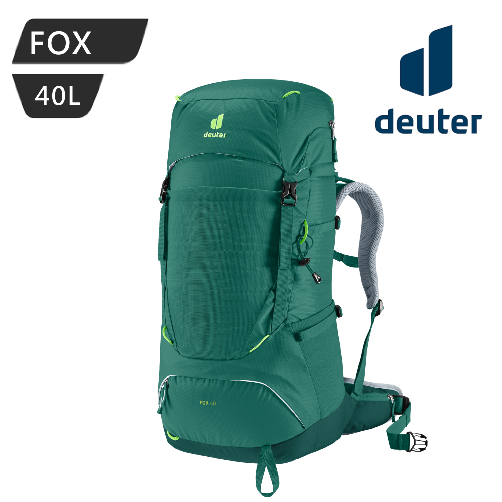 Deuter FOX 拔熱透氣背包3611222 綠色 / 40+4L