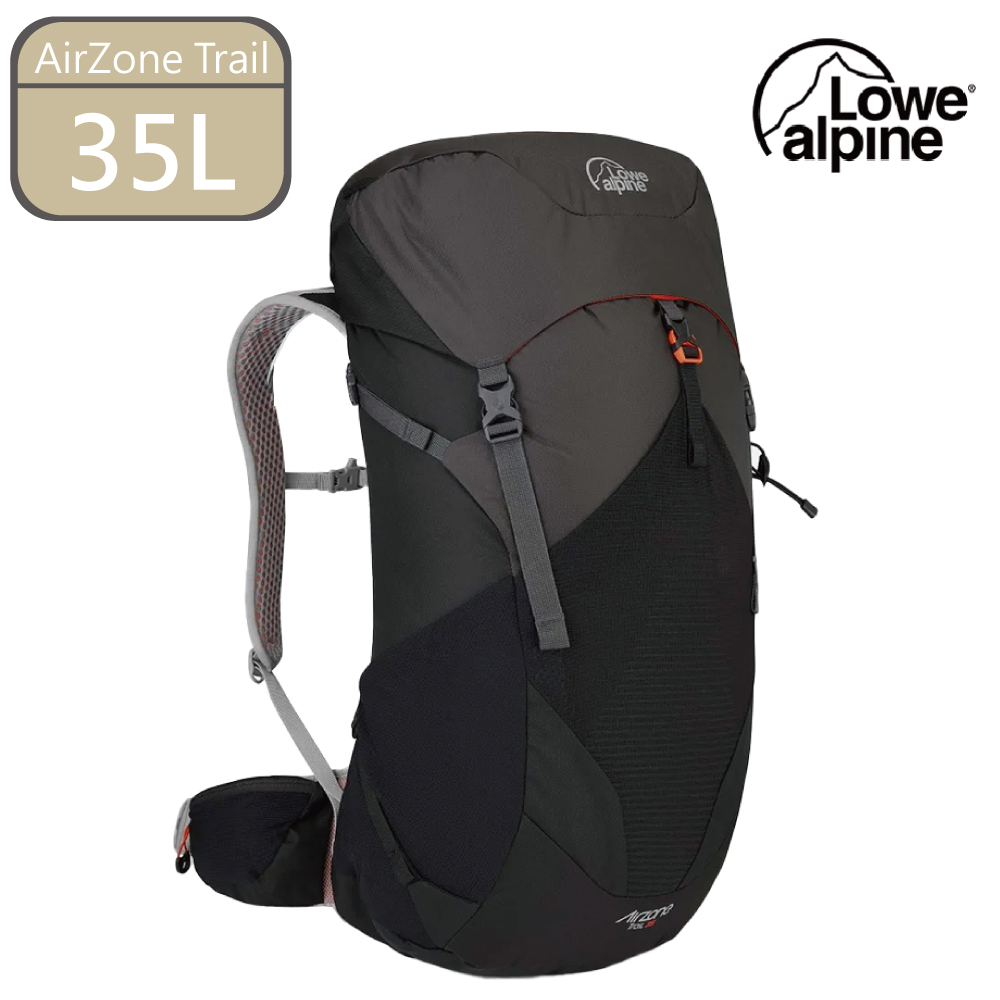 Lowe alpine AirZone Trail 35網架背包【黑-煤炭黑】FTF-38-35