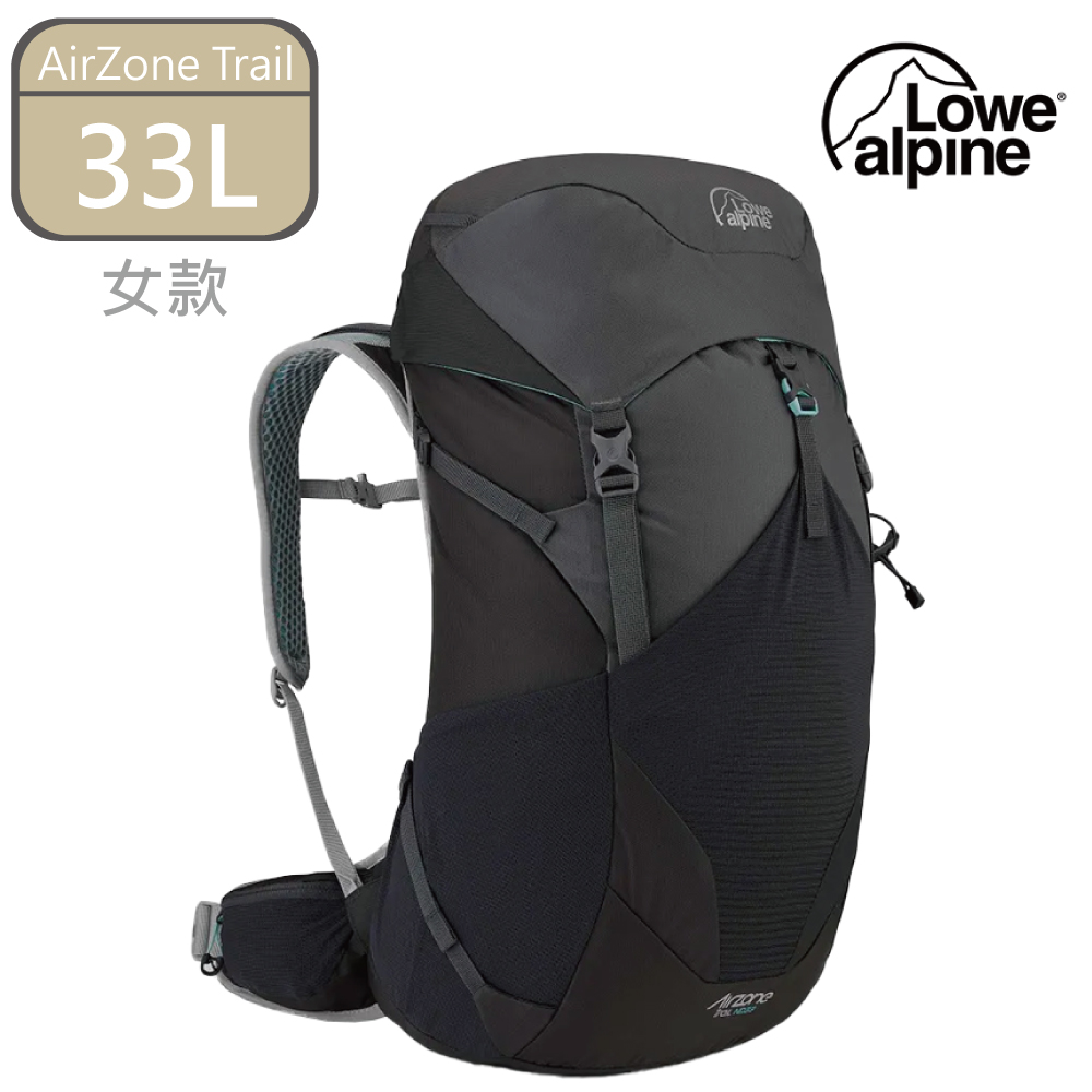 Lowe alpine AirZone Trail ND33網架背包【煤炭黑】FTF-42-33