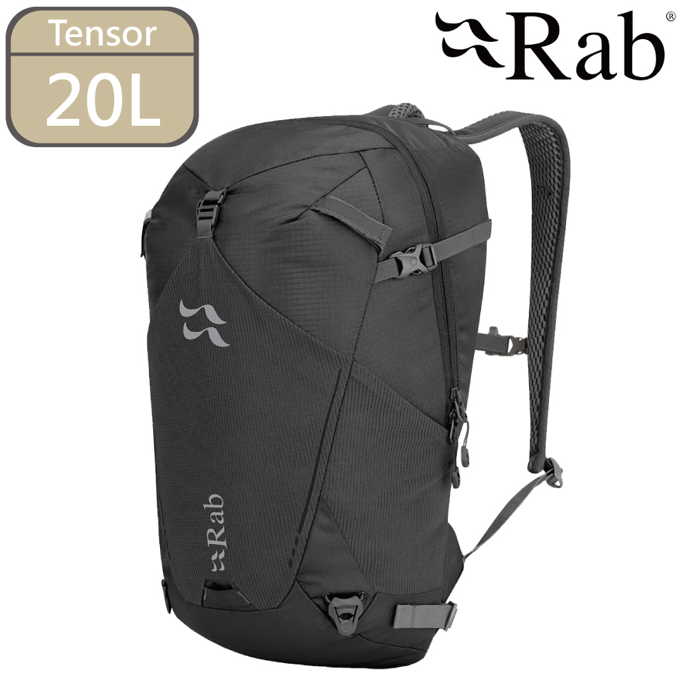 Rab Tensor 20 健行多功能背包【黑色】QAP-01-20