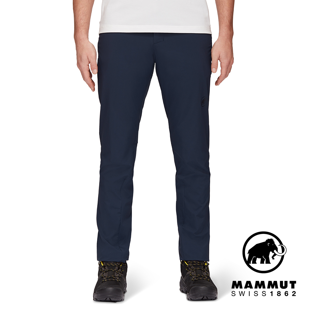 【Mammut 長毛象】Runbold Light Pants Men 輕量彈性健行長褲 海洋藍 男款 #1022-01312
