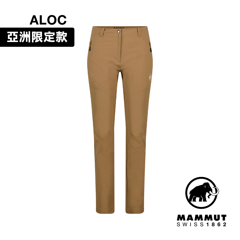 【Mammut 長毛象】 Trekkers 3.0 SO Pants AF W 健行防潑水長褲 深沙褐 女款 #1021-00811