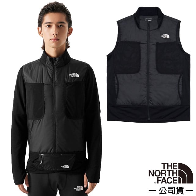 【The North Face】男 WINTER WARM PRO 防風保暖立領鋪棉背心/83S9-JK3 宇宙黑