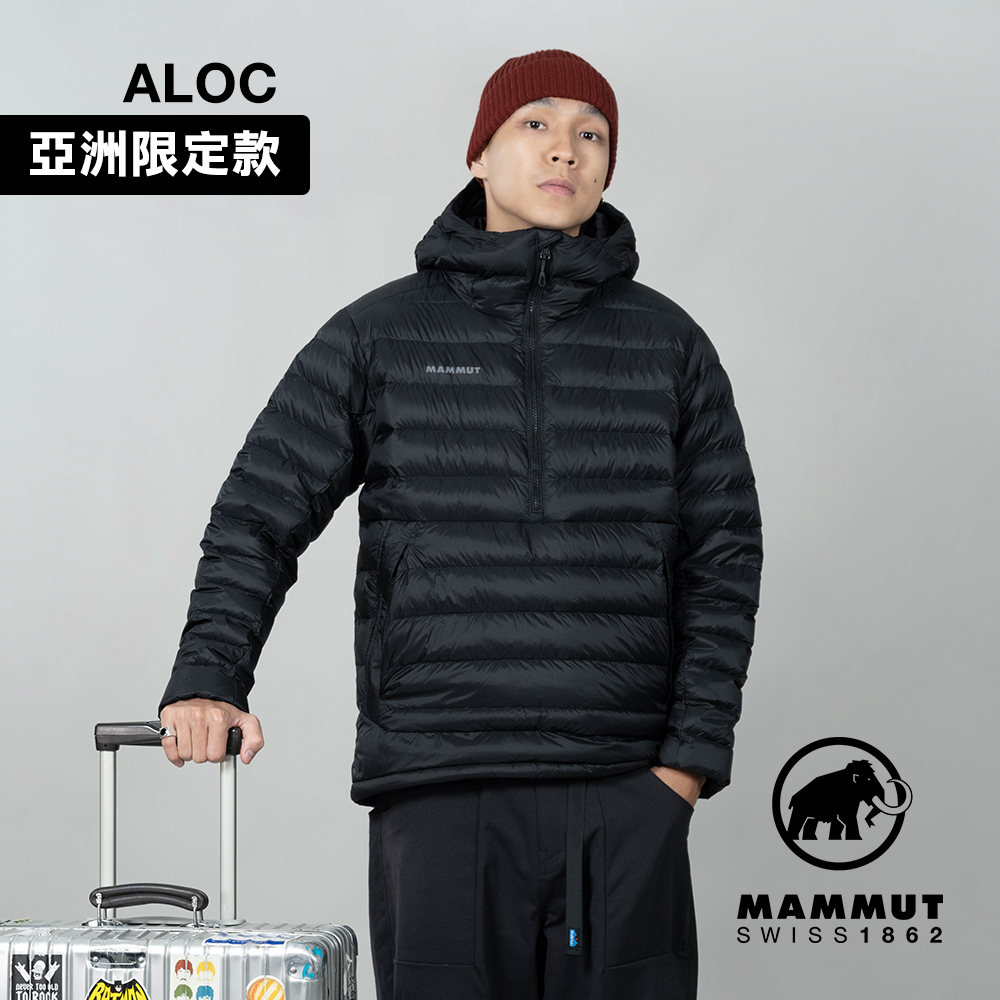 【Mammut 長毛象】Snow Trick Light IN Pull AF 雪季羽絨連帽上衣 黑色 中性款 #1013-03390