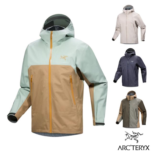 【ARCTERYX 始祖鳥】男 ​Beta 防風防水透氣GORE-TEX連帽外套/X000008584