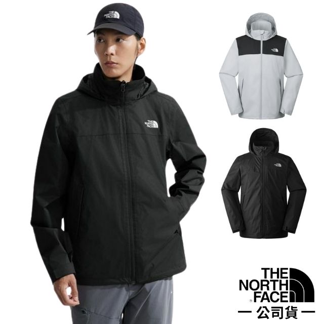 【The North Face】男 NEW SANGRO DRYVENT 輕薄款 防風防水透氣可調節連帽外套/88FR