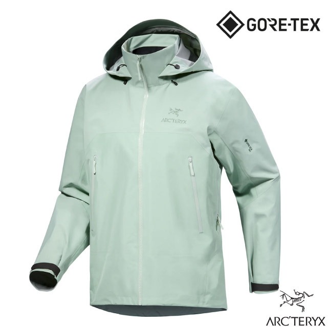 【ARCTERYX 始祖鳥】男 Beta AR Gore-Tex 3L 防水透氣連帽外套/X000007082 石綠