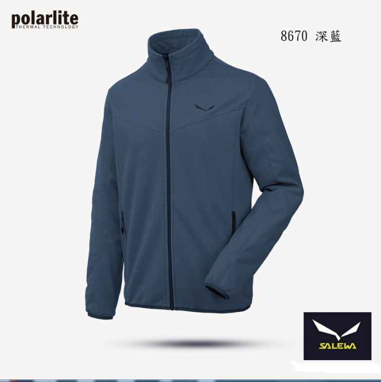 【義大利 SALEWA】 FANES 男 Polarlite 保暖外套 25973 (8670 深藍)