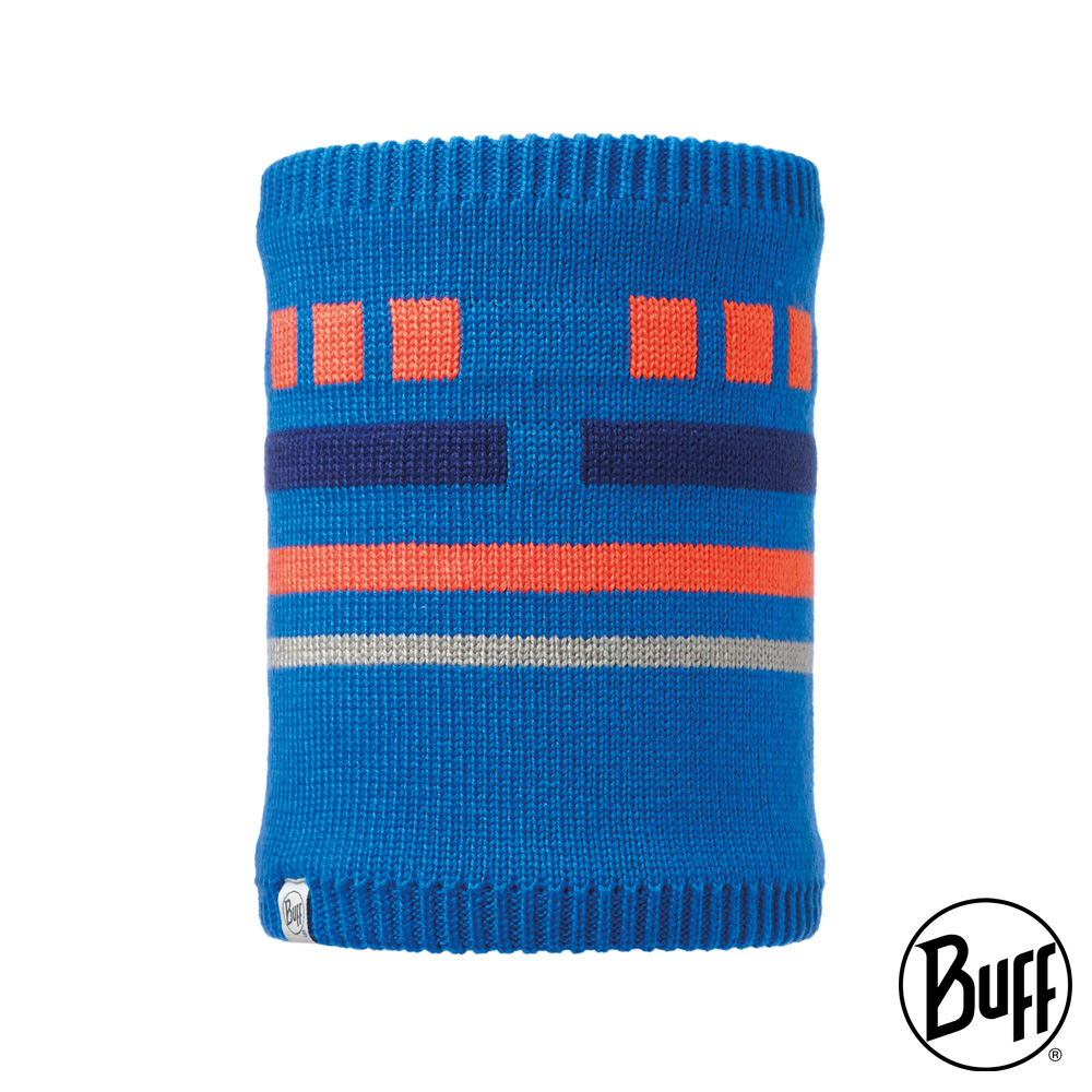 【西班牙 BUFF】機器人波比/電器藍 兒童針織POLAR保暖領巾 ZOGY