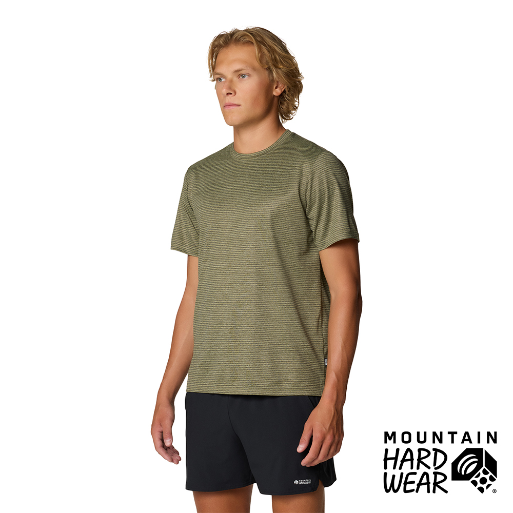 【Mountain Hardwear】Sunblocker Short Sleeve Men 防曬短袖排汗衣 男款 螳螂綠 #2027891