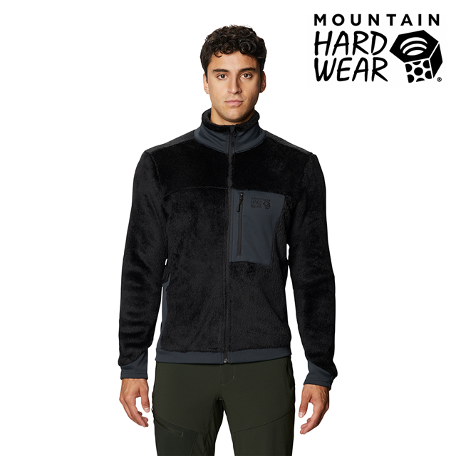 【Mountain Hardwear】Monkey Fleece Jacket 保暖刷毛立領外套 男款 黑色 #1858721