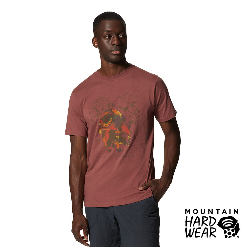 【Mountain Hardwear】Mountain Yak Short Sleeve Tee 短袖棉T恤 男款 紅土 #2025171