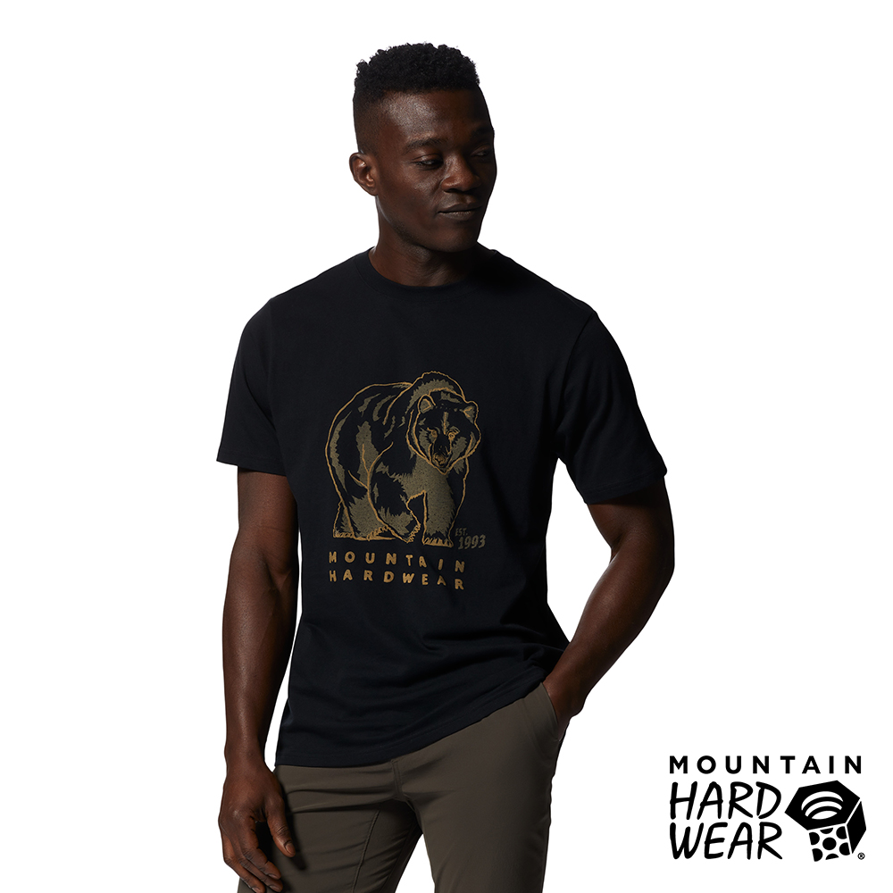 【Mountain Hardwear】Grizzly™ Short Sleeve 灰熊短袖棉T恤 男款 黑色 #2025191