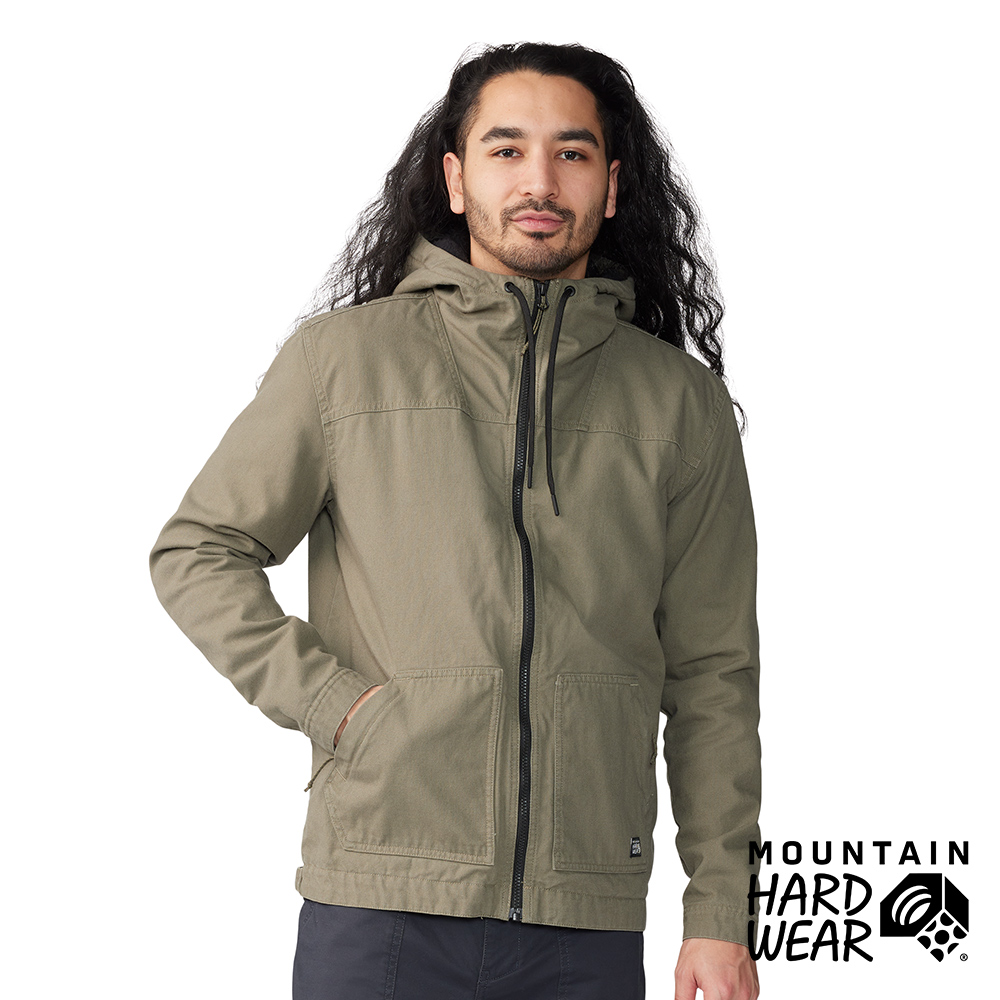 【Mountain Hardwear】Jackson Ridge Jacket 棉質連帽外套 男款 深石綠 #2043781
