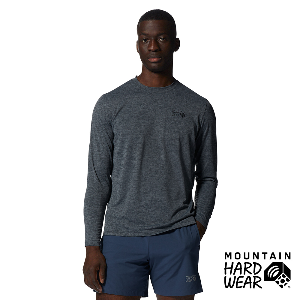 【Mountain Hardwear】Sunblocker Long Sleeve Men 防曬長袖排汗衣 男款 深風暴灰 #2027871