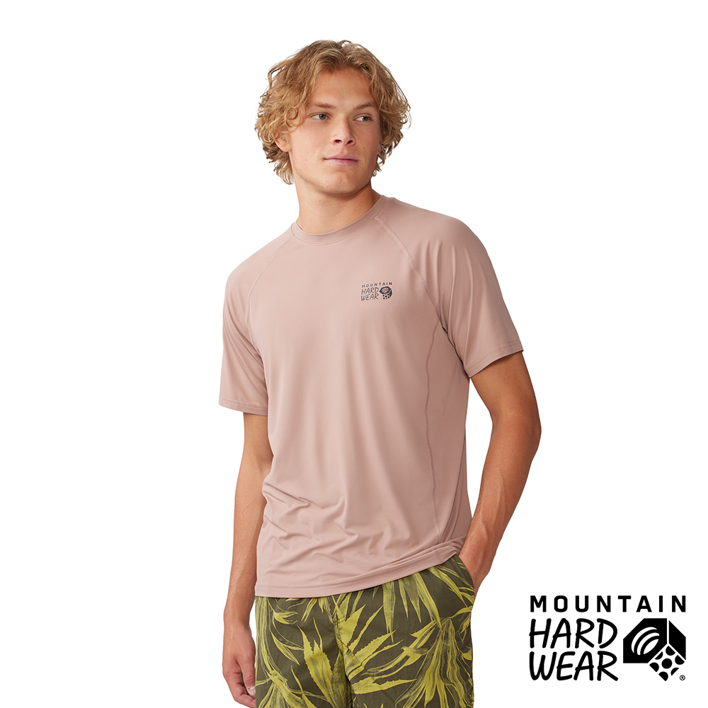 【Mountain Hardwear】Crater Lake Short Sleeve Crew 防曬短袖排汗衣 男款 茶晶棕 #1982431