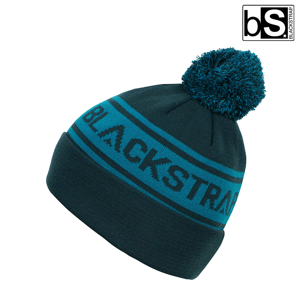 BlackStrap POM Beanie 毛球針織保暖毛帽【Aquatic/深藍】
