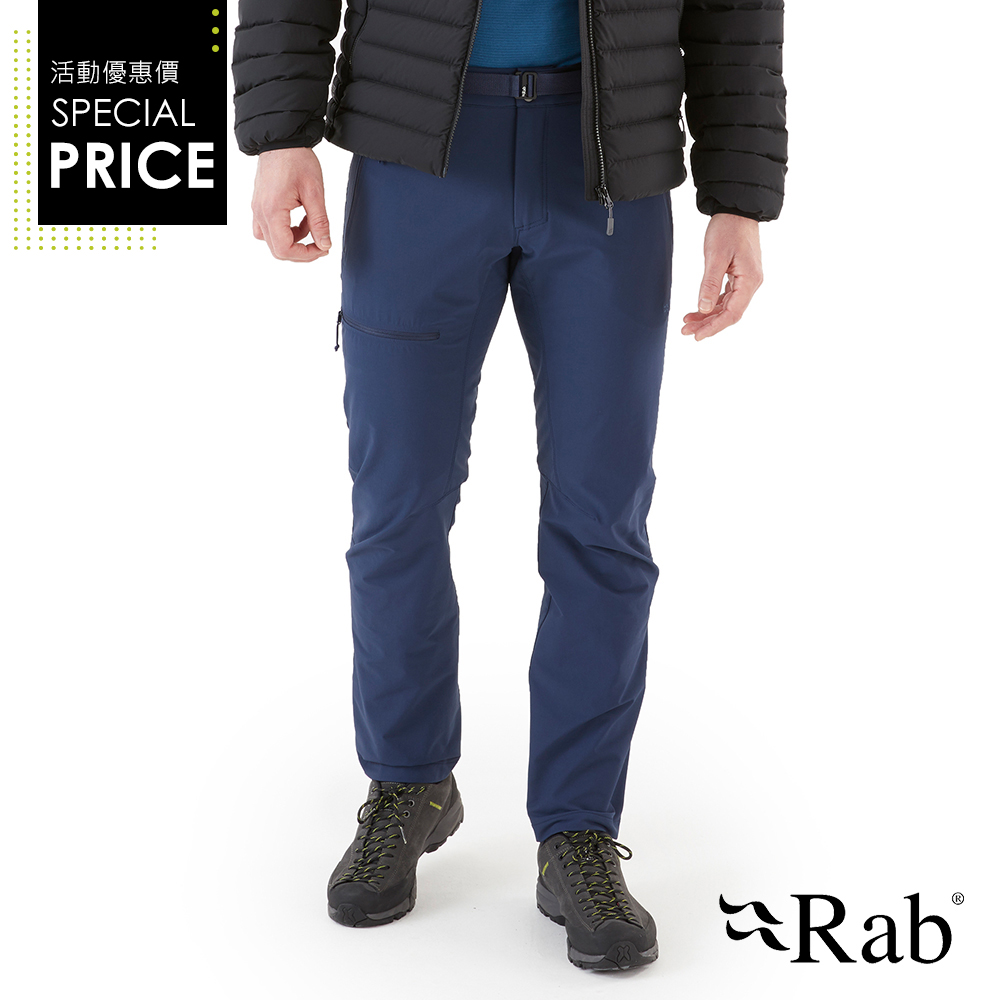【英國 RAB】Incline AS Pants 防風防潑水軟殼長褲 男款 深墨藍 #QFU84