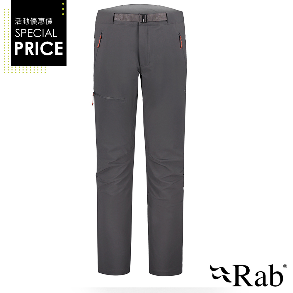 【英國 RAB】Incline AS Pants 防風防潑水軟殼長褲 男款 石墨灰 #QFU84