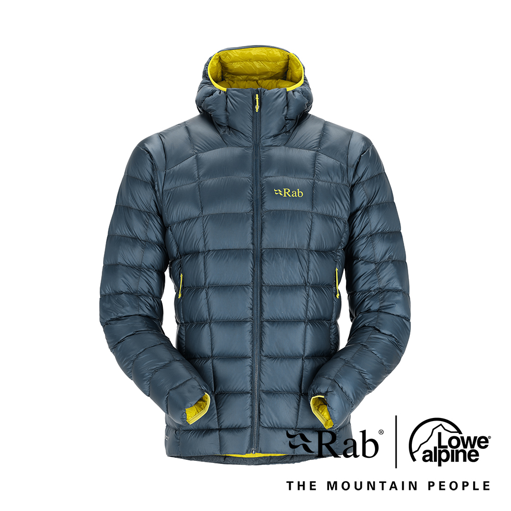 【英國 RAB】Mythic Alpine Jacket 神話輕量羽絨連帽外套 男款 獵戶藍 #QDB45